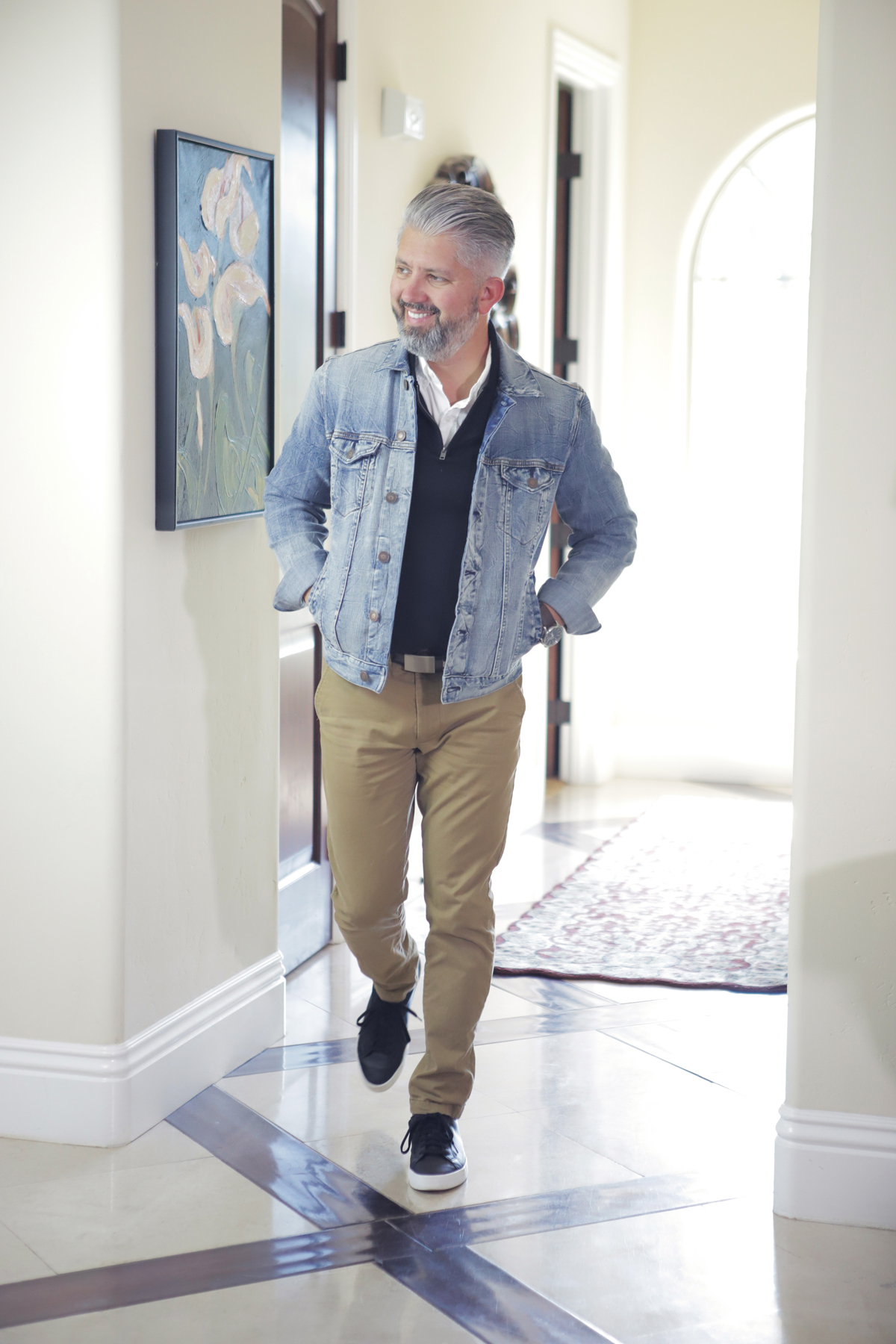 denim jacket business casual reddit