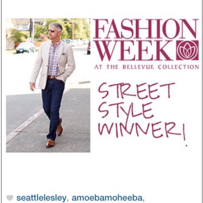 40 Over Fashion is a Bellevue Collection Street Style Winner!!