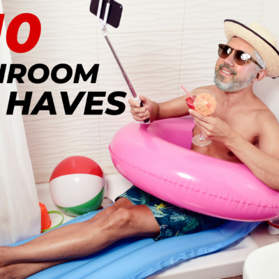 Bathroom Essentials Every Guy Needs Over 40 | Bachelor Pad Ideas